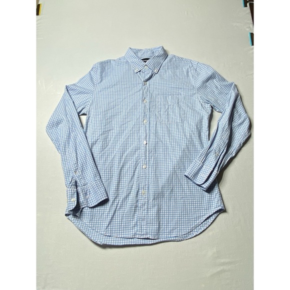 Bonobos Other - Bonobos Slim Fit Button Down Shirt Men's M Blue White Gingham Stretch